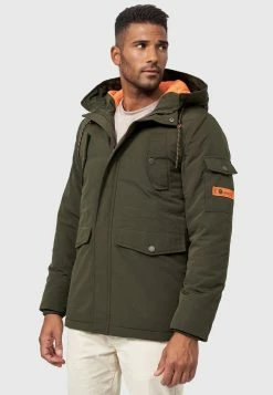 Indicode Jeans Tussenjassen Tussenparka Ocala Heren Groen -Indicode Jeans Verkoop 2023 0037babee1f0cd652294c0e8fa4a48c6