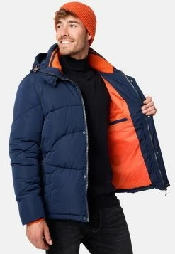 Indicode Jeans Winterjassen Winterjas Dunlap Heren Marine -Indicode Jeans Verkoop 2023 0130bbd41e136a06f8a5cbbbcddcbf30