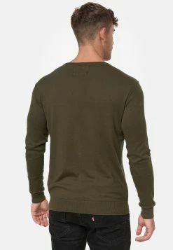 Indicode Jeans V-hals Truien Trui Beam Heren Groen -Indicode Jeans Verkoop 2023 01a6f48df27e5cabdc6aff38eb362d29