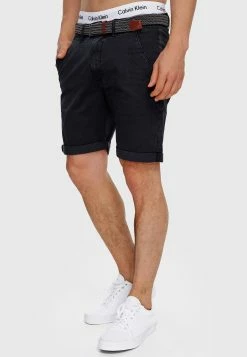 Indicode Jeans Shorts Regular Broek Estrada Heren Zwart -Indicode Jeans Verkoop 2023 0248eda815e0657b97a8dcbf5d9e1829