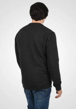 Indicode Jeans Sweatshirts Sweatshirt Bronn Heren Zwart -Indicode Jeans Verkoop 2023 0377de23ca666fab5f50f15cc87c1d29