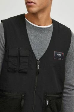 Indicode Jeans Bodywarmers Bodywarmer Piet Heren Zwart -Indicode Jeans Verkoop 2023 037ca4bcccbbb75cb8746631d504aa36