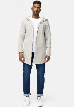 Indicode Jeans Sweatvesten Met Capuchon Sweatvest Brekstad Heren Lichtgrijs -Indicode Jeans Verkoop 2023 0384f2ba11413cd8133b44104ef42ea3