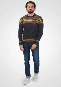 Indicode Jeans Crewneck Truien Trui Lurdes Heren Blauw -Indicode Jeans Verkoop 2023 049cc07bb25395d2bee0218428b0532b