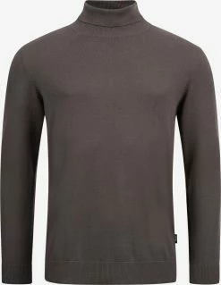 Indicode Jeans Coltruien Trui Gates Heren Donkergrijs