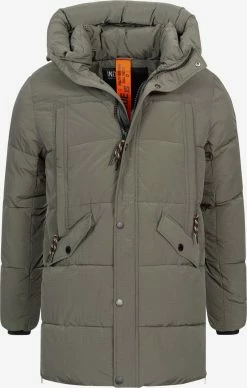 Indicode Jeans Parkas Winterparka Kasper Heren Donkergroen