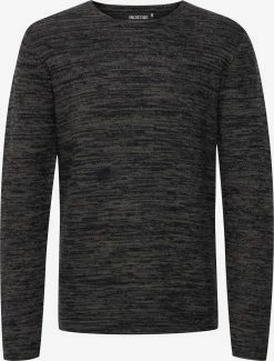 Indicode Jeans Crewneck Truien Trui Bayne Heren Grijs