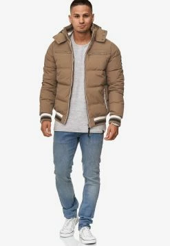 Indicode Jeans Winterjassen Winterjas Marlon Heren Bruin -Indicode Jeans Verkoop 2023 063cd16d634bdd082c6e893005c2a280