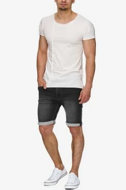 Indicode Jeans Denim Shorts Slimfit Broek Kadin Shorts Heren Zwart -Indicode Jeans Verkoop 2023 06639f47994cf07d4cae148f3aab8bcd