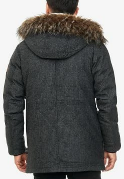 Indicode Jeans Parkas Winterparka Baynes Heren Donkergrijs -Indicode Jeans Verkoop 2023 07304c2d64a7952f1f3d94889642b6c3