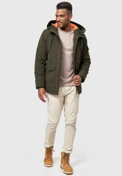 Indicode Jeans Tussenjassen Tussenparka Ocala Heren Groen -Indicode Jeans Verkoop 2023 0737674cedc4c976030681360ab89f63