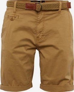 Indicode Jeans Shorts Regular Broek Conor Heren Lichtbruin