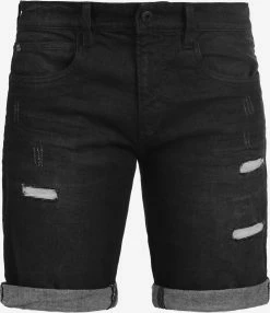Indicode Jeans Denim Shorts Regular Broek Hallow Heren Zwart