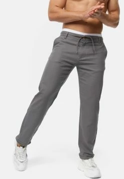 Indicode Jeans Pantalons Regular Broek Clio Heren Grijs -Indicode Jeans Verkoop 2023 0747897e171ca531d775930fbd018e2a