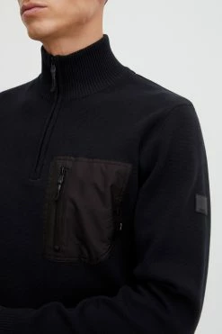 Indicode Jeans Crewneck Truien Trui Heren Zwart -Indicode Jeans Verkoop 2023 076b7a0b9515081e4fdef3e37b62f34f