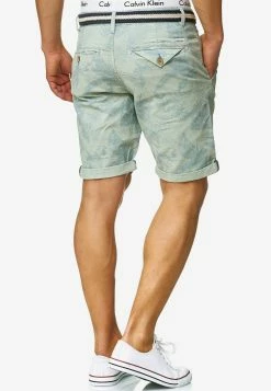 Indicode Jeans Shorts Regular Broek Curtain Heren Pastelgroen -Indicode Jeans Verkoop 2023 07d04fb7d11d41a75343bbc61b4a0a9d