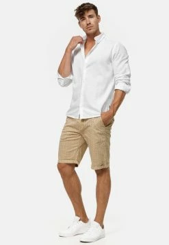 Indicode Jeans Chino Shorts Regular Chino Herrera Heren Beige -Indicode Jeans Verkoop 2023 0874b0cfa96edefbc76bd16cd8aa51db