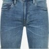 Indicode Jeans Denim Shorts Regular Jeans Heren Blauw