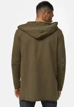 Indicode Jeans Sweatvesten Met Capuchon Sweatvest Brekstad Heren Olijfgroen -Indicode Jeans Verkoop 2023 0932a55dd807320421c819764272e5c6