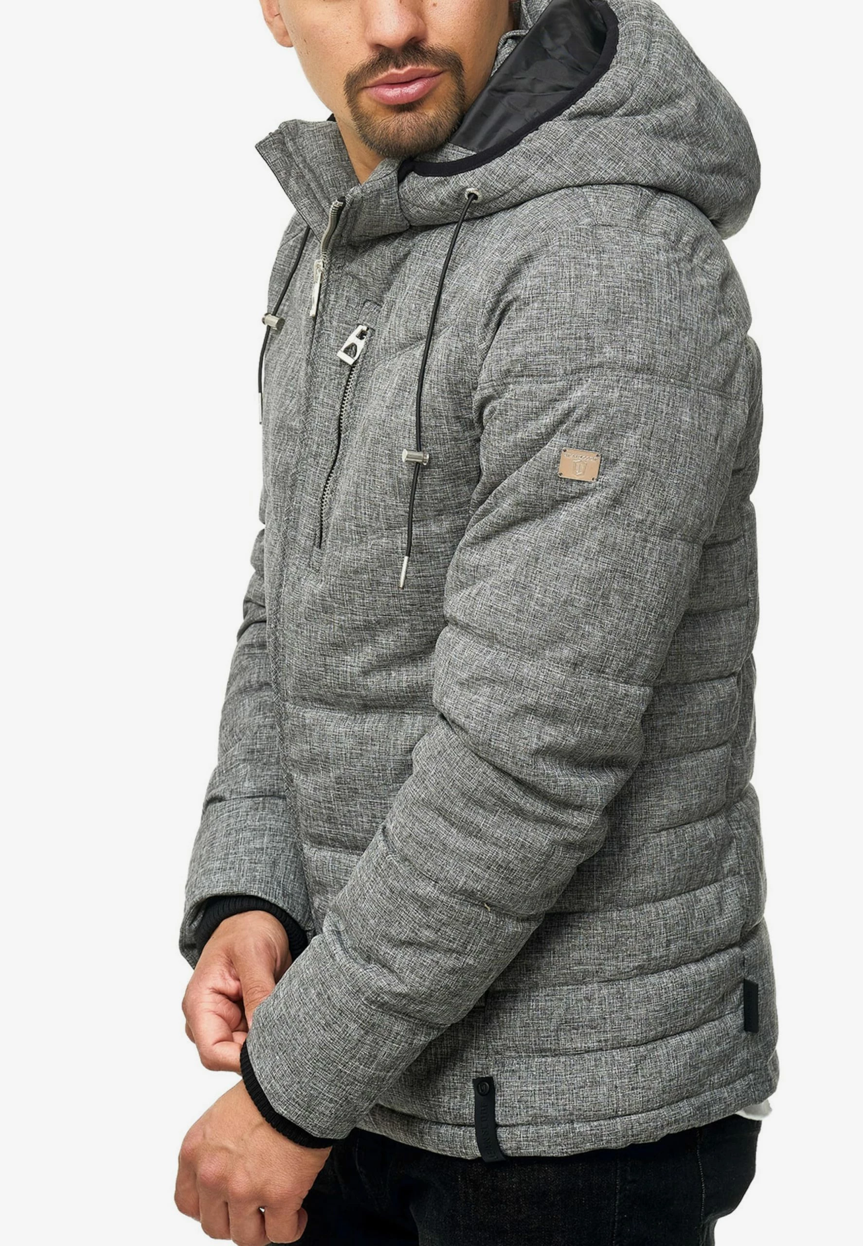 Indicode Jeans Winterjassen Winterjas Circus Heren Grijs 6 Indicode Jeans Winterjassen Winterjas Circus Heren Grijs - Afbeelding 4