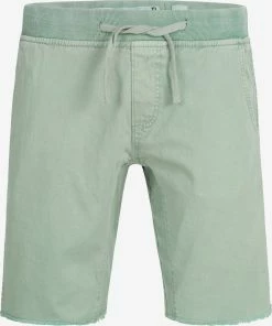Indicode Jeans Chino Shorts Loosefit Chino Carver Heren Pastelblauw