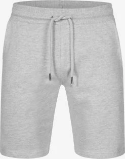 Indicode Jeans Sweat Shorts Regular Broek Eckerd Heren Lichtgrijs