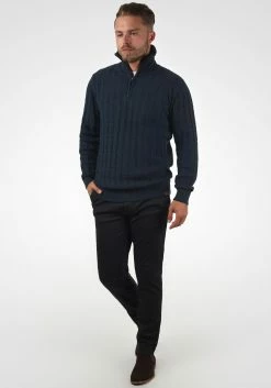 Indicode Jeans Coltruien Trui Paulo Heren Blauw / Navy / Donkerblauw -Indicode Jeans Verkoop 2023 0b100e0b60eb51f8c7b04383008976cb