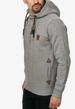 Indicode Jeans Sweatvesten Met Capuchon Sweatvest Elm Heren Grijs Gemêleerd -Indicode Jeans Verkoop 2023 0b612ec6e499f0daa891dbb9a9b44dab