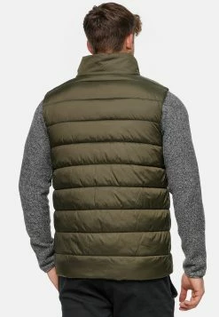 Indicode Jeans Bodywarmers Bodywarmer Gibbon Heren Kaki -Indicode Jeans Verkoop 2023 0b776e2a3e0201468fecfbcd153ade52