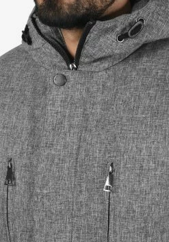 Indicode Jeans Parkas Winterparka Scipio Heren Grijs -Indicode Jeans Verkoop 2023 0d092eceee6f822cd4ca370c83b6c5b9