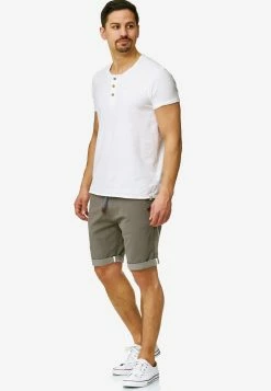 Indicode Jeans Shorts Regular Broek Acton Heren Grijs -Indicode Jeans Verkoop 2023 0d33cd8eea5eb37645d138b2c09fba95