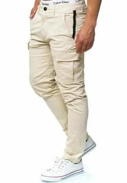 Indicode Jeans Cargobroeken Slimfit Cargobroek Mathews Heren Beige -Indicode Jeans Verkoop 2023 0d708a4a474b620807a9128eb4babb2e