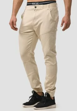 Indicode Jeans Pantalons Tapered Broek Zannes Heren Beige -Indicode Jeans Verkoop 2023 0fa19ef3b30b8ed5e60d49925e9ff0d7