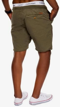 Indicode Jeans Chino Shorts Loosefit Chino Carver Heren Kaki -Indicode Jeans Verkoop 2023 103fd8f5fb0e3873874f3c3948d6a755