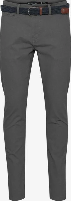 Indicode Jeans Chinos Regular Chino Figus Heren Donkergrijs