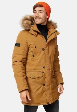 Indicode Jeans Parkas Winterparka Jarl Heren Bruin -Indicode Jeans Verkoop 2023 131040baf7c87c616ea18607687715df