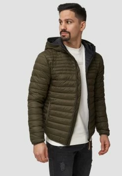 Indicode Jeans Tussenjassen Tussenjas Bowers Heren Groen -Indicode Jeans Verkoop 2023 13485ec2d76c0605b732219acda6003a