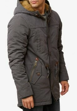 Indicode Jeans Parkas Winterparka Barge Heren Basaltgrijs -Indicode Jeans Verkoop 2023 146ce7b1b7b9a7b7fa2497c590072967
