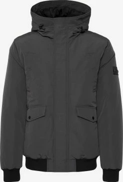 Indicode Jeans Donsjassen Winterjas Heren Grijs