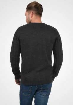 Indicode Jeans Crewneck Truien Trui Pauletta Heren Zwart -Indicode Jeans Verkoop 2023 1789284296190d05167bc1868f024fa0