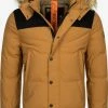 Indicode Jeans Parkas Winterparka Hexyl Heren Bruin