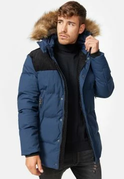 Indicode Jeans Parkas Winterparka Hexyl Heren Kobaltblauw -Indicode Jeans Verkoop 2023 17f830cfa492c532363f40a39e9c1dc9