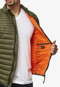 Indicode Jeans Tussenjassen Tussenjas Islington Heren Olijfgroen -Indicode Jeans Verkoop 2023 18c2d4dfe12f125aa2ef16a5a5a6c204