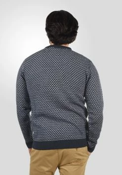 Indicode Jeans Crewneck Truien Trui Coppler Heren Blauw / Navy -Indicode Jeans Verkoop 2023 1a121ee432f6e4303c057e7e9e999366