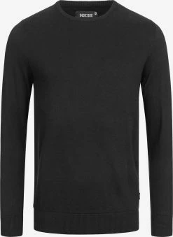 Indicode Jeans Crewneck Truien Trui Benjamin Heren Zwart