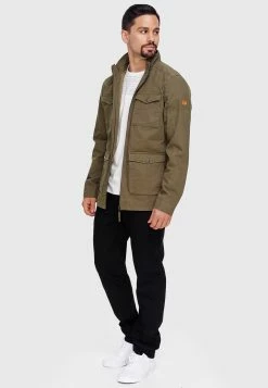 Indicode Jeans Tussenjassen Tussenjas Blackburn Heren Kaki -Indicode Jeans Verkoop 2023 1b32ac885c7d37f00381c54d7d79cae6