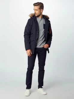 Indicode Jeans Parkas Winterparka Leake Heren Zwart -Indicode Jeans Verkoop 2023 1f0bc4d981ef4a50af54c89d9d14c7ae