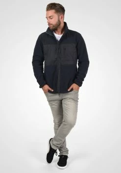Indicode Jeans Fleece Jassen Fleece Jas Birch Heren Blauw / Navy -Indicode Jeans Verkoop 2023 1f309324e6c685a63b11fd81f6dd5e9f