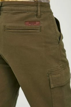 Indicode Jeans Cargo Shorts Regular Cargobroek BROM Heren Groen -Indicode Jeans Verkoop 2023 1f4493f7a15792eae694ba710440df86