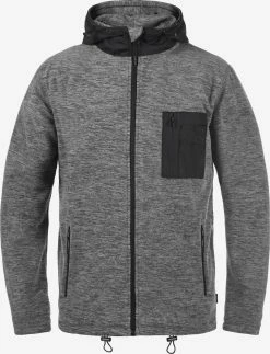 Indicode Jeans Fleece Jassen Fleece Jas Heren Grijs